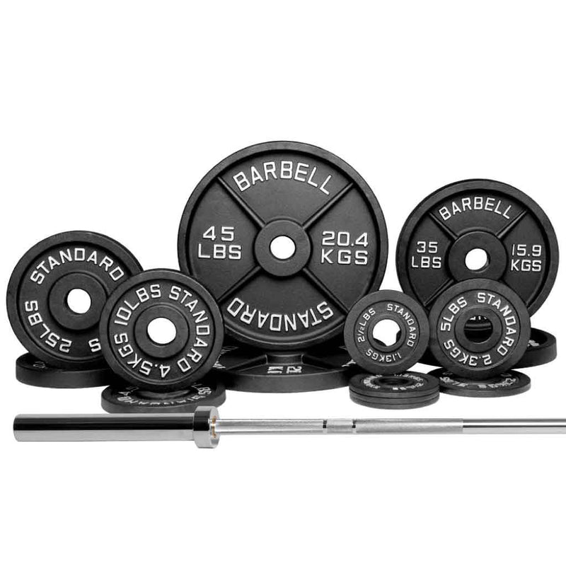Load image into Gallery viewer, Barbell Standard - Barbell & Weight Set Bundle Builder