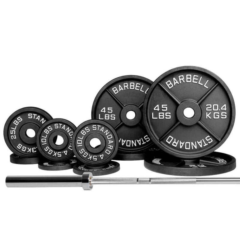 Load image into Gallery viewer, Barbell Standard - Barbell & Weight Set Bundle Builder