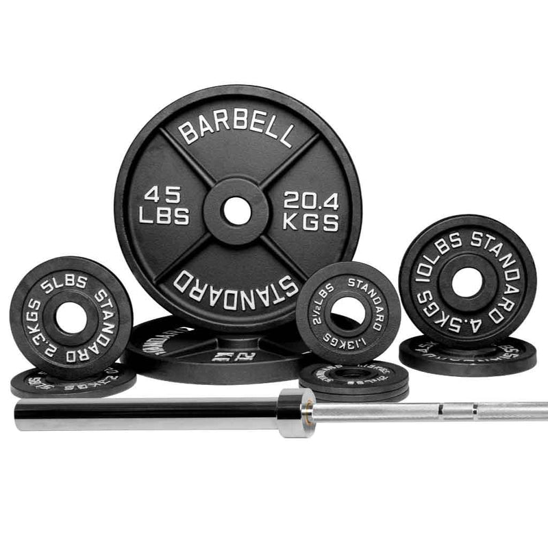Load image into Gallery viewer, Barbell Standard - Barbell & Weight Set Bundle Builder