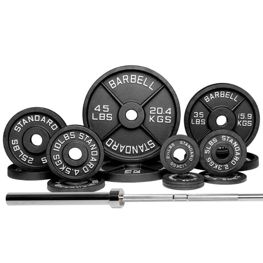 Barbell Standard - Barbell & Weight Set Bundle Builder