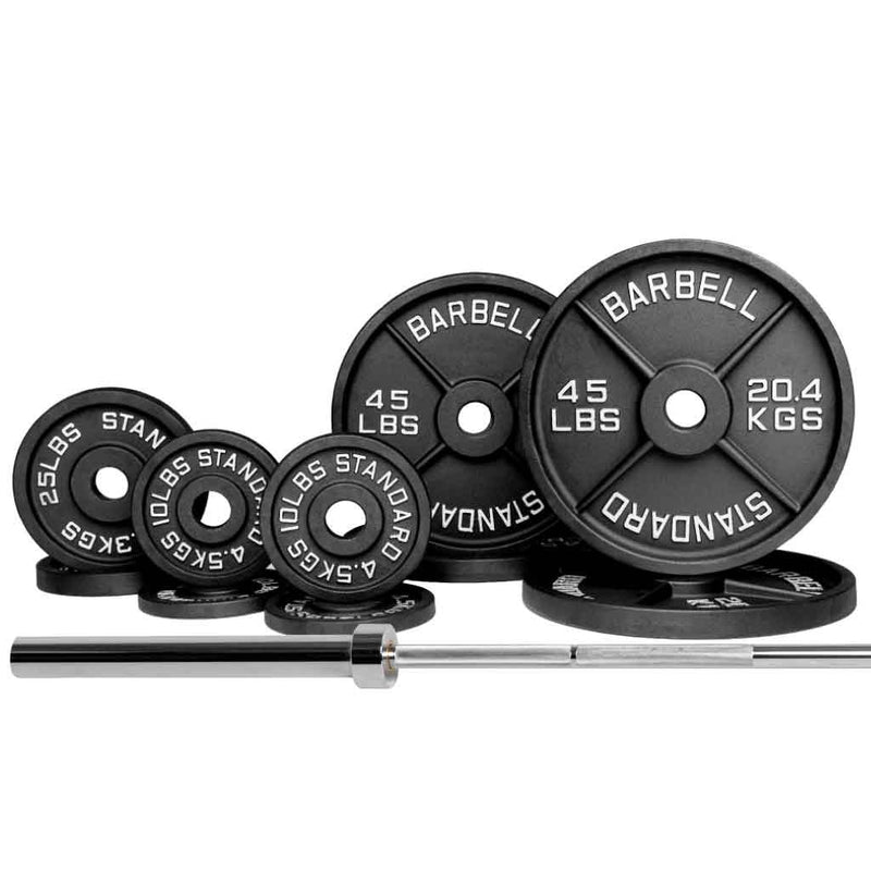 Load image into Gallery viewer, Barbell Standard - Barbell & Weight Set Bundle Builder