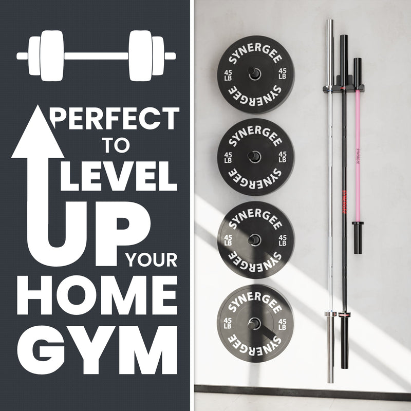 Load image into Gallery viewer, Synergee - Wall Mounted Barbell and Accessory Hanger