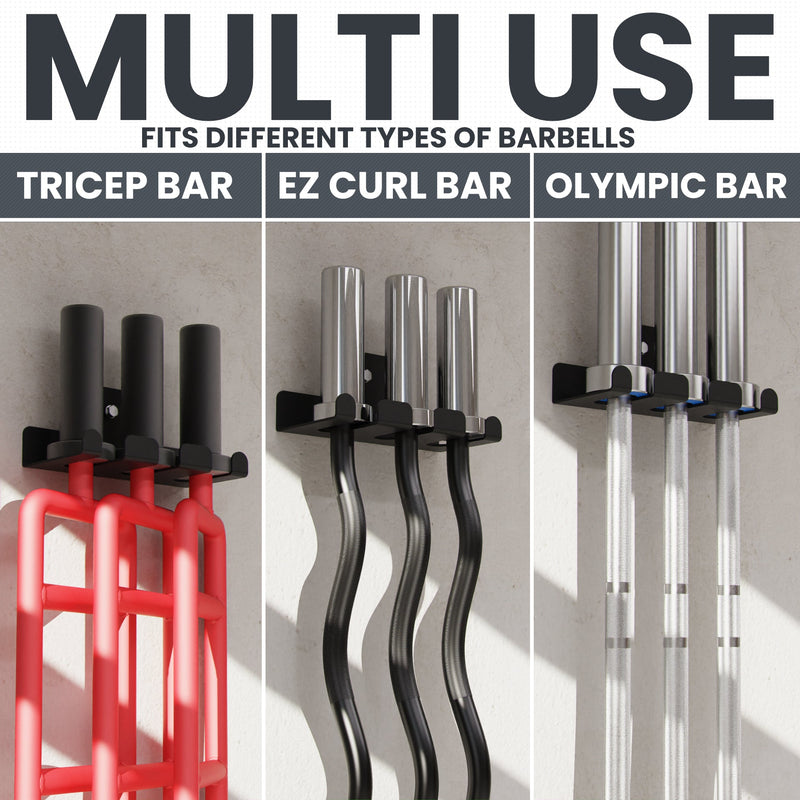 Load image into Gallery viewer, Synergee - Wall Mounted Barbell and Accessory Hanger