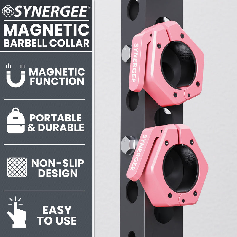 Load image into Gallery viewer, Synergee - Magnetic Barbell Collars (2" Olympic, Quick-Lock)