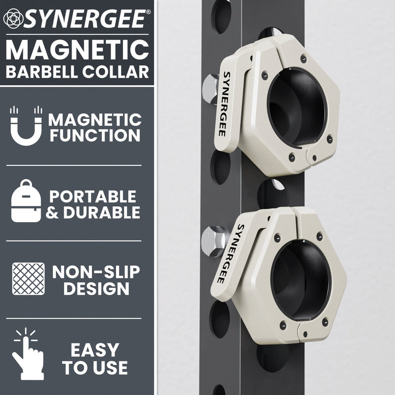Load image into Gallery viewer, Synergee - Magnetic Barbell Collars (2" Olympic, Quick-Lock)