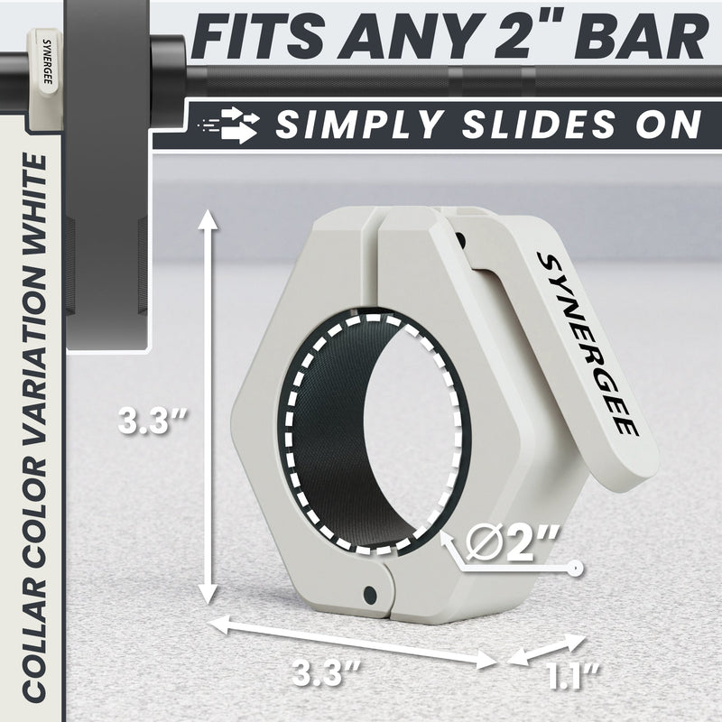Load image into Gallery viewer, Synergee - Magnetic Barbell Collars (2" Olympic, Quick-Lock)