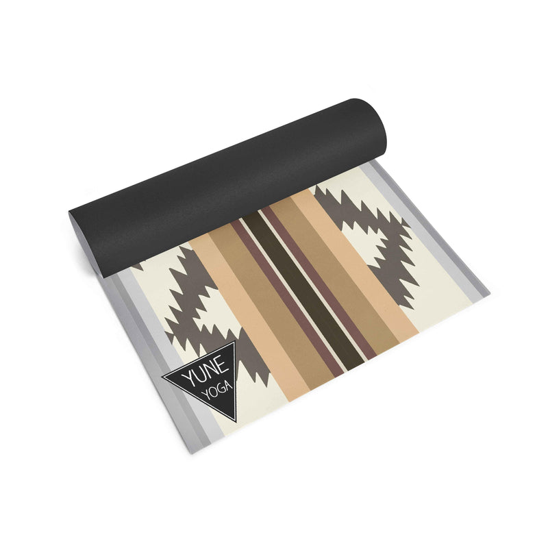Load image into Gallery viewer, Yune Yoga - Bear Creek Sand Yoga Mat – 6 mm Extra Thick, Double-Sided Non-Slip, Eco-Friendly PER with Neutral Sand Tone Design | Yune Yoga