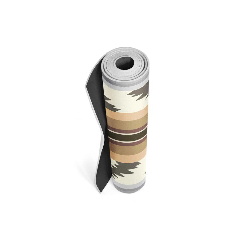 Load image into Gallery viewer, Yune Yoga - Bear Creek Sand Yoga Mat – 6 mm Extra Thick, Double-Sided Non-Slip, Eco-Friendly PER with Neutral Sand Tone Design | Yune Yoga