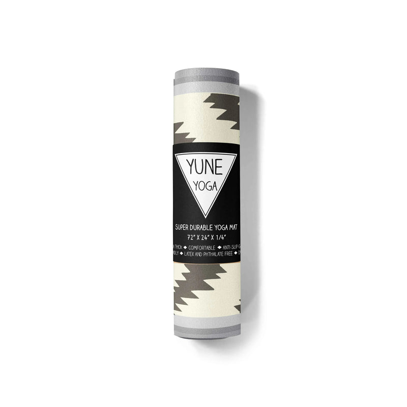Load image into Gallery viewer, Yune Yoga - Bear Creek Sand Yoga Mat – 6 mm Extra Thick, Double-Sided Non-Slip, Eco-Friendly PER with Neutral Sand Tone Design | Yune Yoga