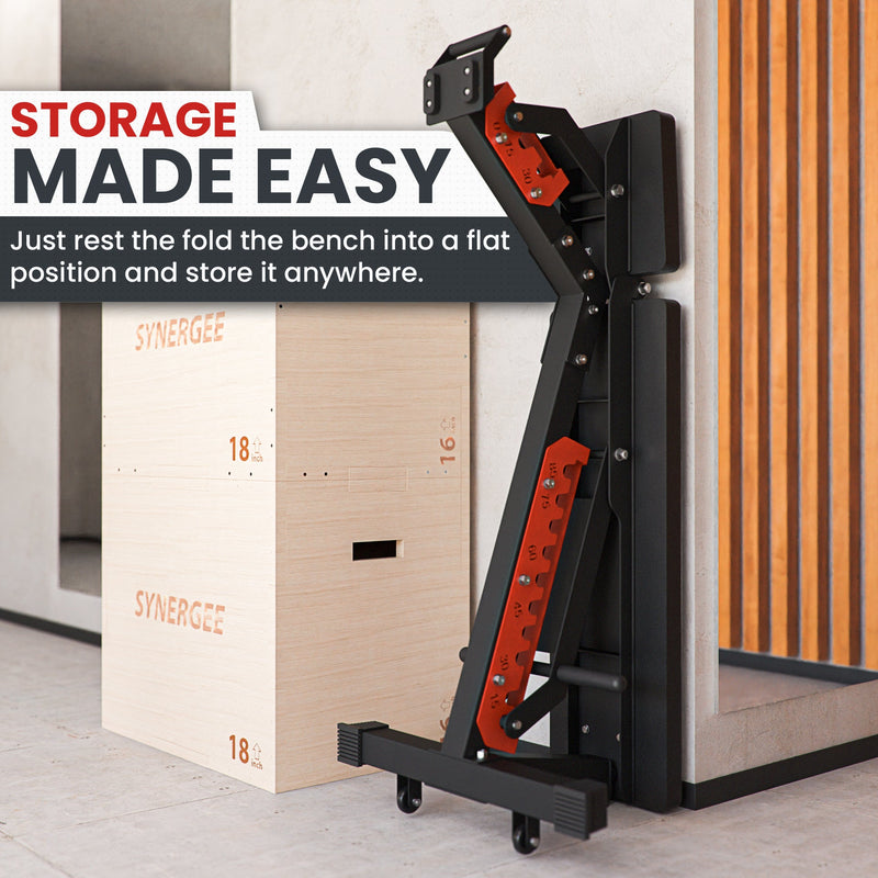 Load image into Gallery viewer, Synergee - Adjustable Wing Back Bench