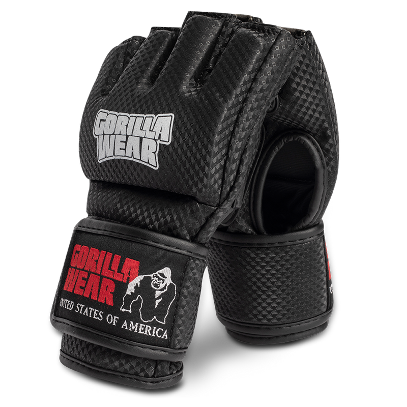 Load image into Gallery viewer, Gorilla Wear - Berea mma gloves (without thumb) - black/white