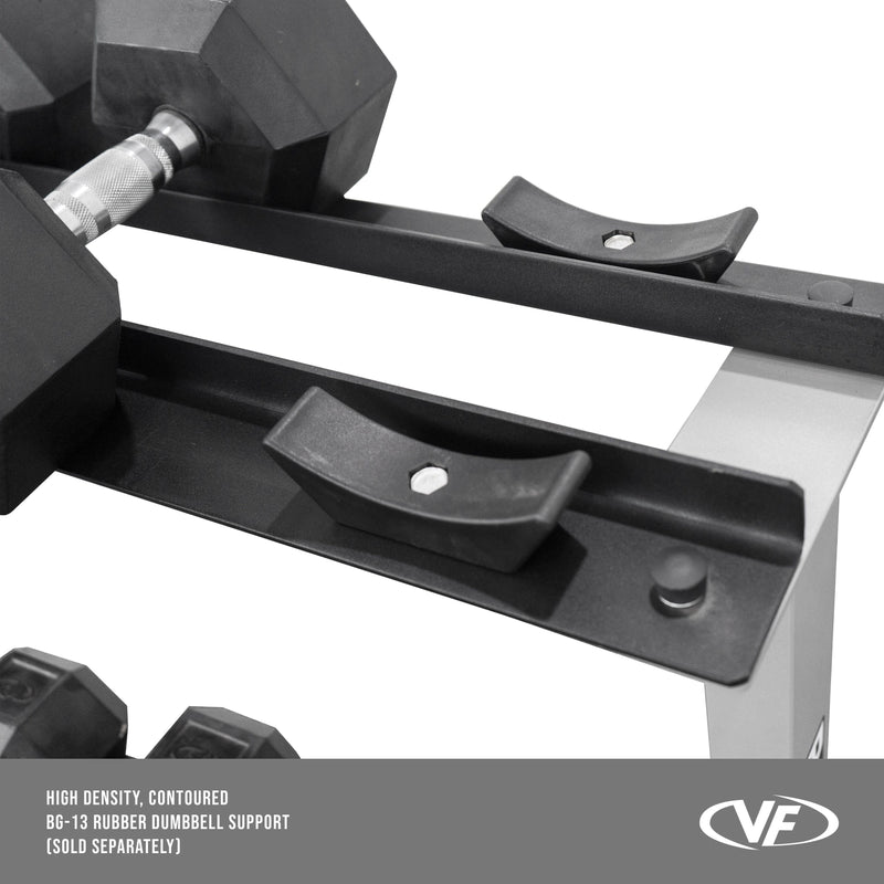 Load image into Gallery viewer, Valor Fitness - Dumbbell 2 Tier Storage Rack