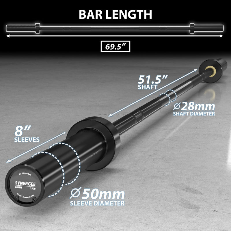 Load image into Gallery viewer, Synergee - Technique Barbell