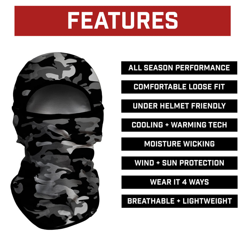 Load image into Gallery viewer, Elite Athletic Gear - Blackout Camo Balaclava Mask (Shiesty)
