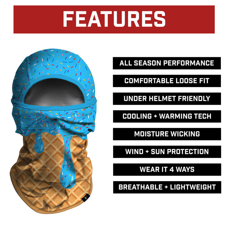 Load image into Gallery viewer, Elite Athletic Gear - Blue Ice Cream Balaclava Mask (Shiesty)