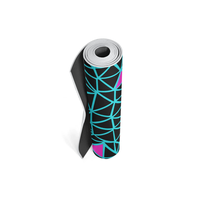 Load image into Gallery viewer, Yune Yoga - Yoga Mat | 6mm Thick | Black | Non-Slip | Eco Friendly | Yune Yoga | Nakata