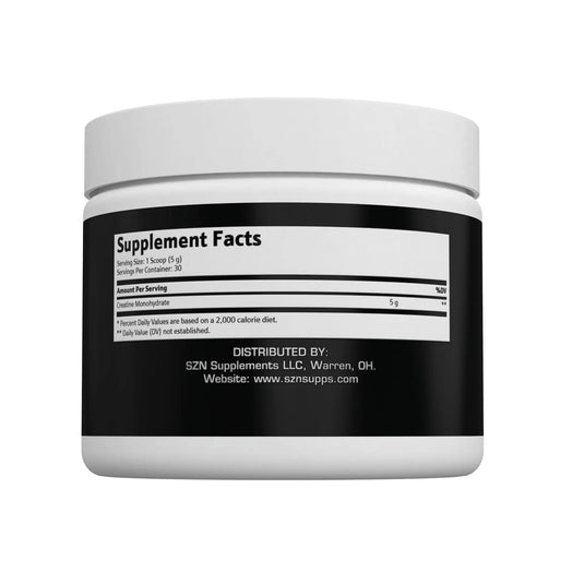 Szn Supplements - SZN Creatine Monohydrate