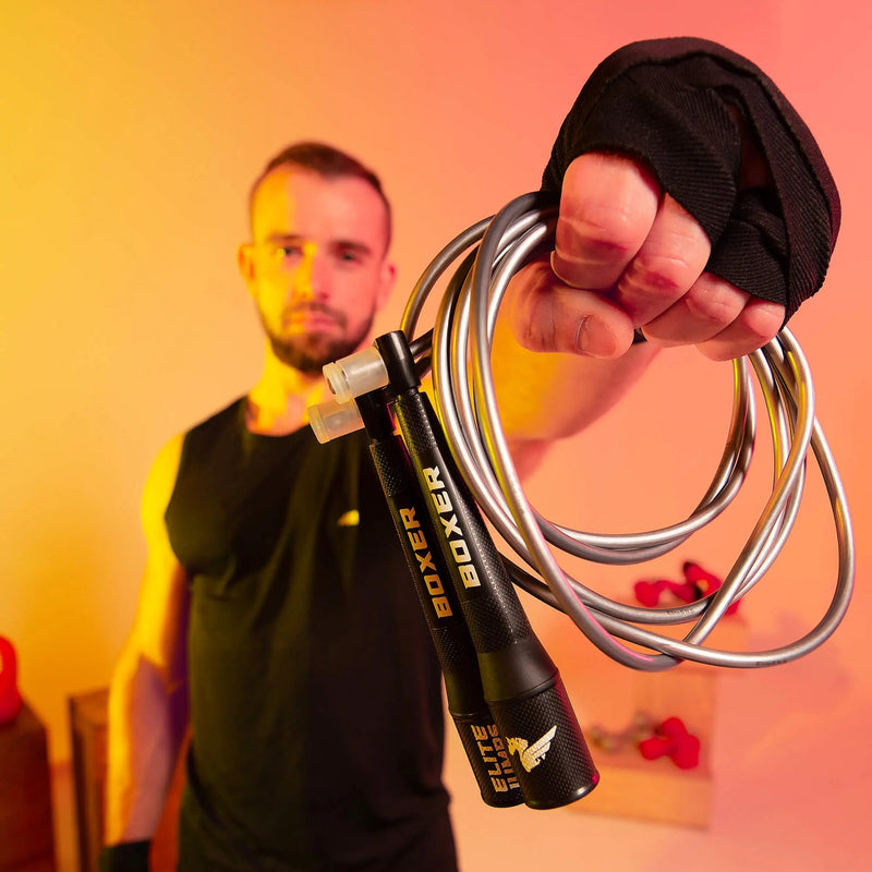 Load image into Gallery viewer, Elite Jumps - Boxer Training Jump Rope - 5mm PVC