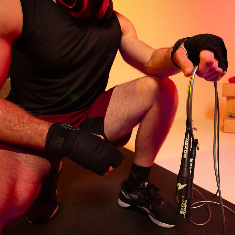 Load image into Gallery viewer, Elite Jumps - Boxer Training Jump Rope - 5mm PVC