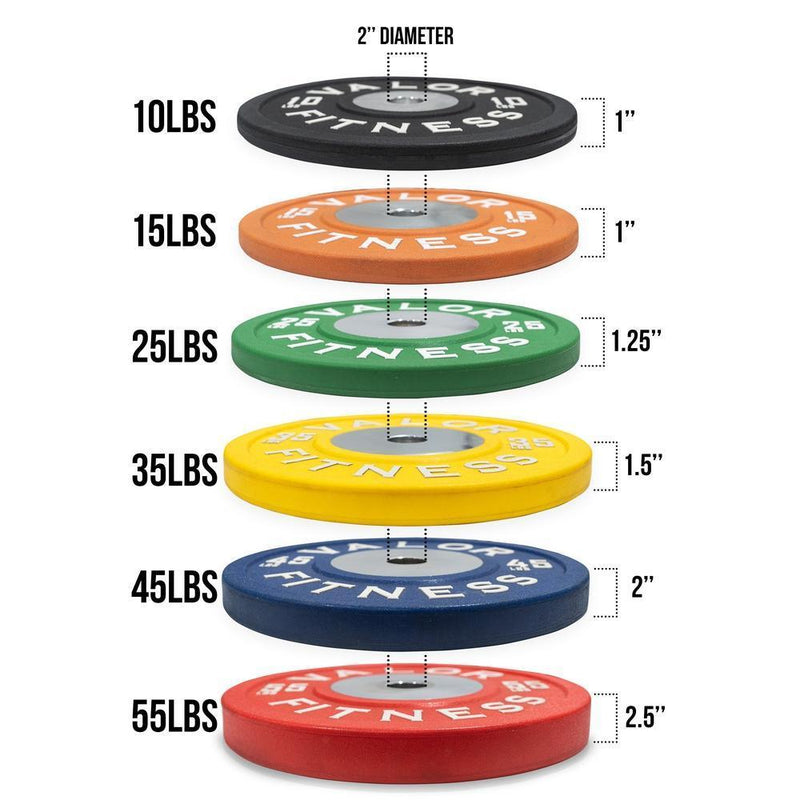 Load image into Gallery viewer, Valor Fitness - Competition Urethane Bumper Plates (LB)