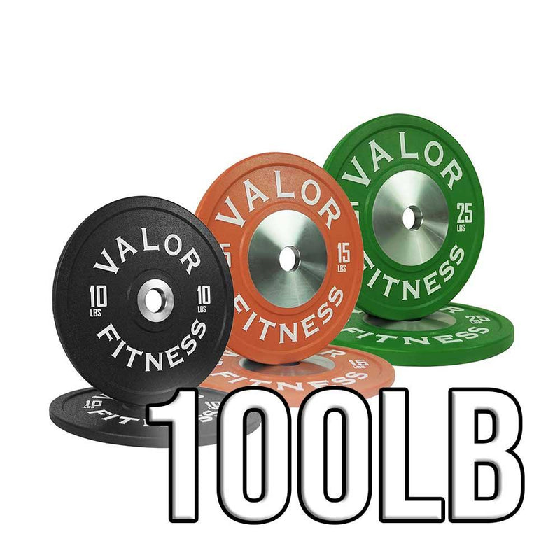 Load image into Gallery viewer, Valor Fitness - Competition Urethane Bumper Plates (LB)