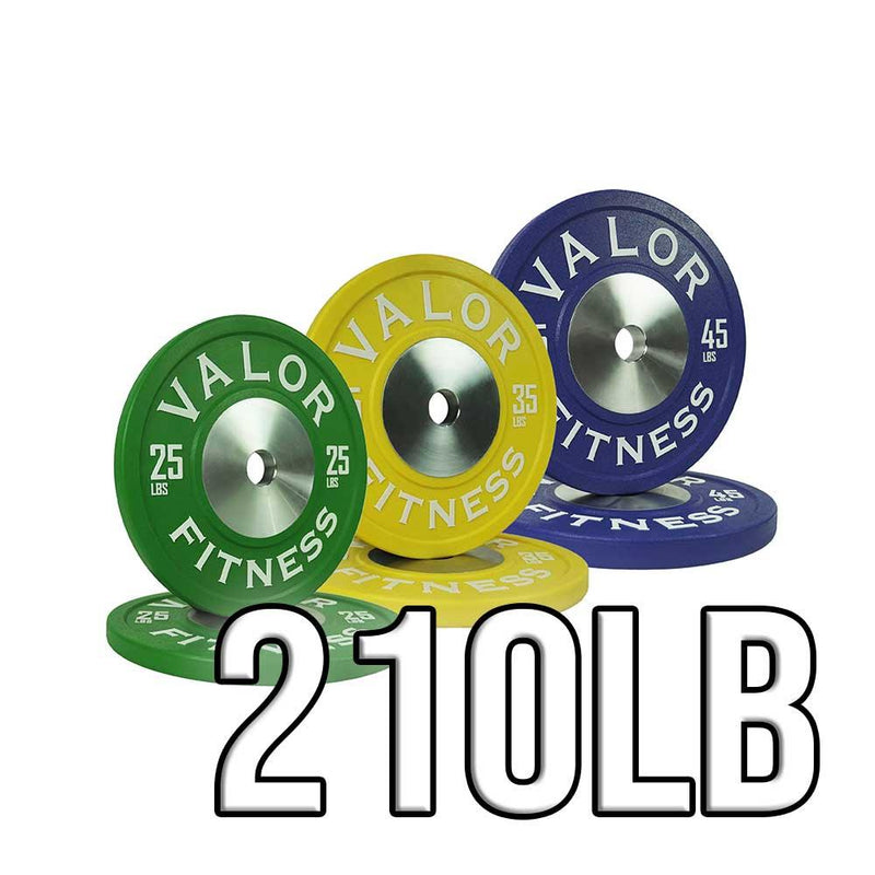 Load image into Gallery viewer, Valor Fitness - Competition Urethane Bumper Plates (LB)