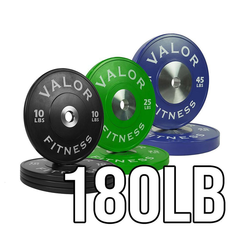 Load image into Gallery viewer, Valor Fitness - Competition Rubber Bumper Plates (LB)