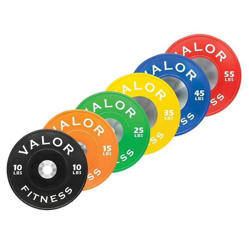 Load image into Gallery viewer, Valor Fitness - Competition Rubber Bumper Plates (LB)