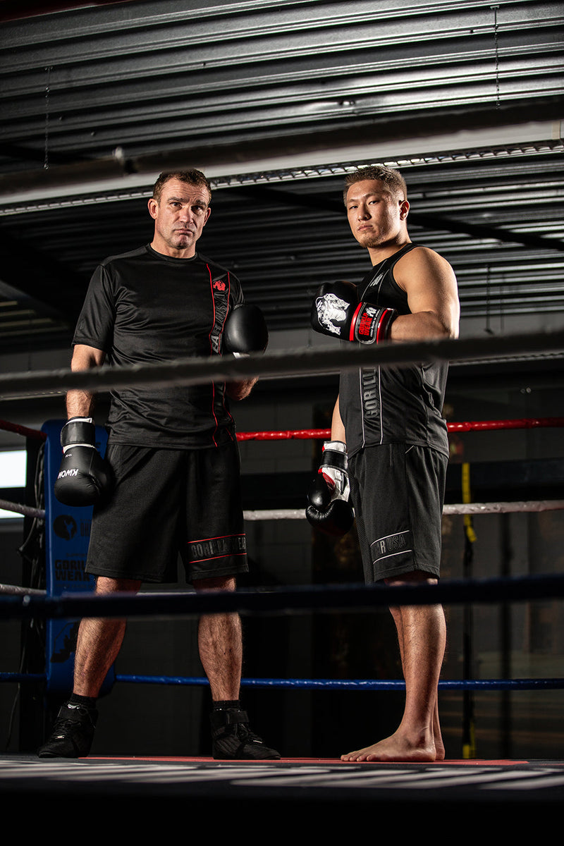 Load image into Gallery viewer, Gorilla Wear - Branson Shorts - Black/Red