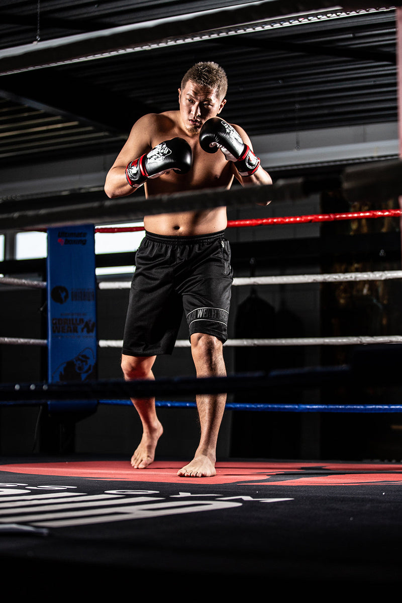 Load image into Gallery viewer, Gorilla Wear - Branson Shorts - Black/Red