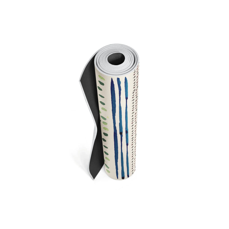 Load image into Gallery viewer, Yune Yoga - Yoga Mat | 6mm Thick | Beige| Non-Slip | Eco Friendly | Yune Yoga | Reed
