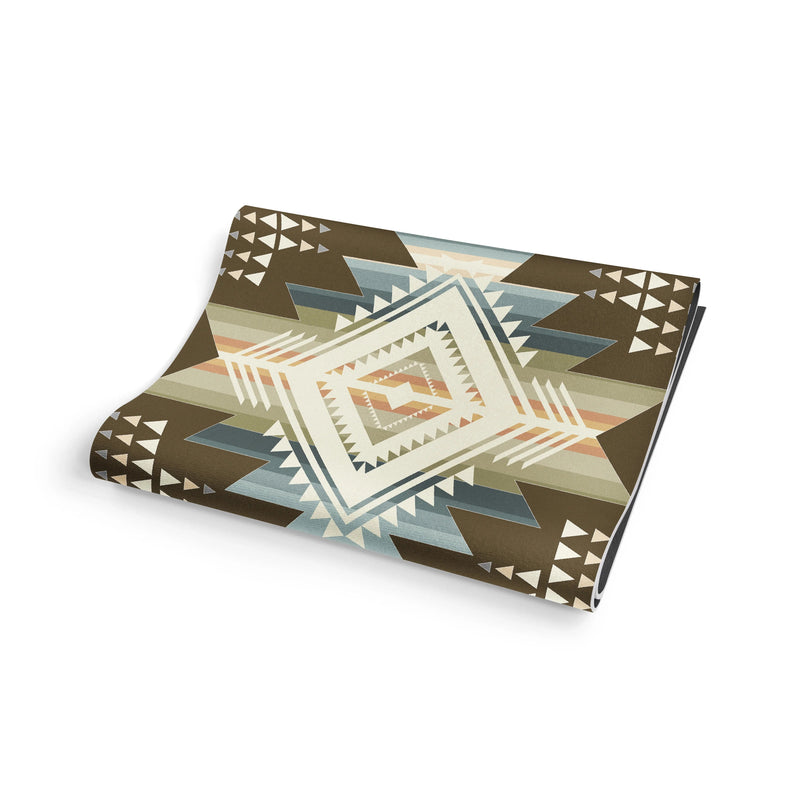 Load image into Gallery viewer, Yune Yoga - Buffalo Hills Soil Yoga Mat – 6 mm Extra Thick, Double-Sided Non-Slip, Eco-Friendly PER with UV-Printed Earthy Brown Design | Yune Yoga