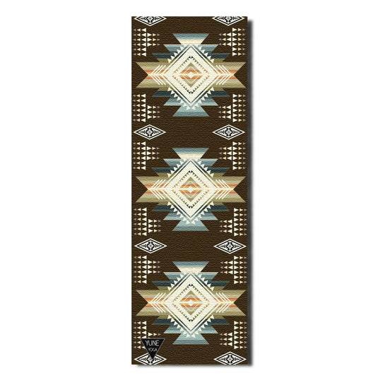 Yune Yoga - Yoga Mat | 6mm Thick | Brown | Non-Slip | Eco Friendly | Yune Yoga | Buffalo Hills Soil