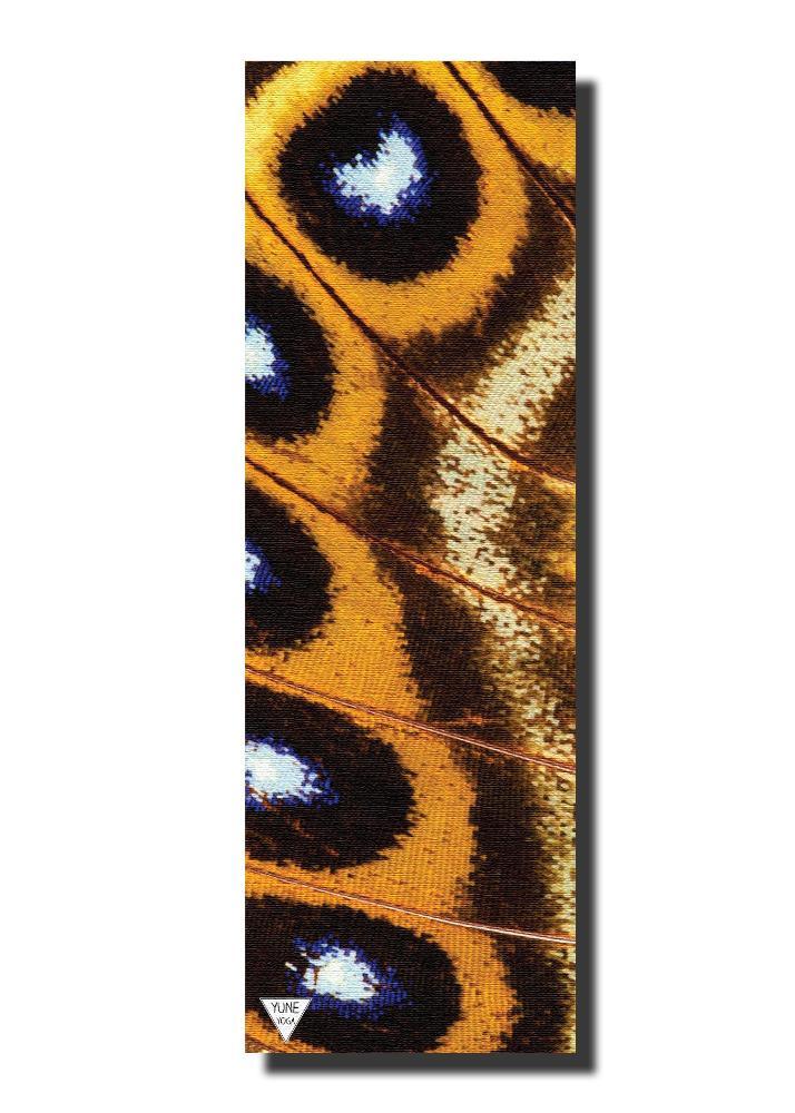 Load image into Gallery viewer, Yune Yoga - Butterfly Eco Yoga Mat – Artist Design, 6mm Cushion + Grip | Yune Yoga
