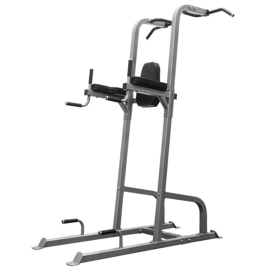 Valor Fitness - Leg Raise Captain's Chair with Dip and Push Up Station