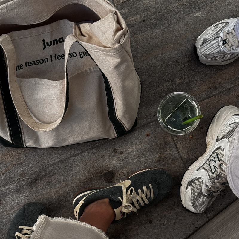 Load image into Gallery viewer, Juna - The Reason I Feel Great Tote