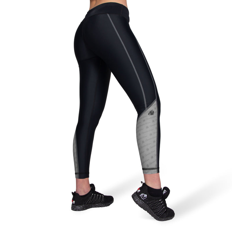 Load image into Gallery viewer, Gorilla Wear - Carlin Compression Tight - Black/Gray