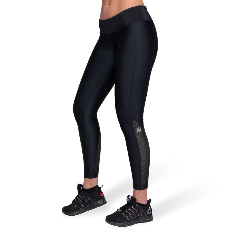 Load image into Gallery viewer, Gorilla Wear - Carlin Compression Tight - Black/Black