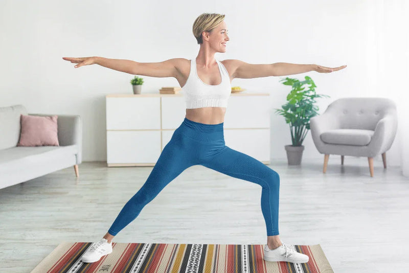 Load image into Gallery viewer, Yune Yoga - Yoga Mat | 6mm Thick | Striped | Non-Slip | Eco Friendly | Yune Yoga | Dion