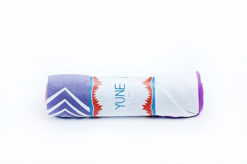 Load image into Gallery viewer, Yune Yoga - Yoga Towel | Non Slip Silicon Nubs | Absorbent Microfiber | Pink | Yune Yoga | The Cassady