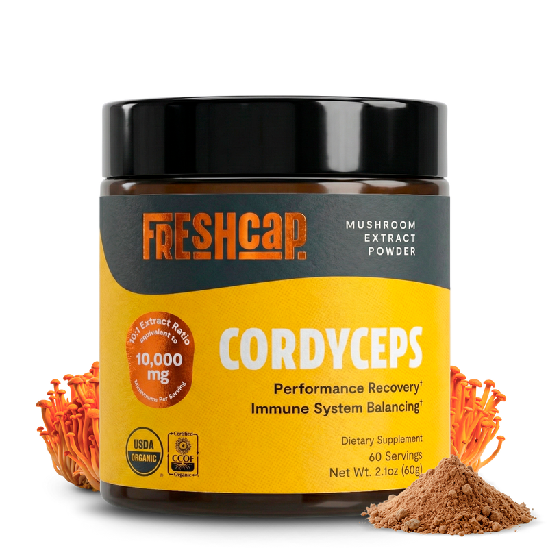 Load image into Gallery viewer, FreshCap Mushrooms - Cordyceps Mushroom Extract Powder