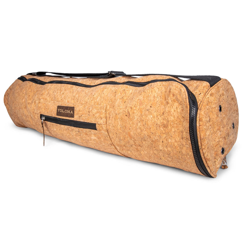 Load image into Gallery viewer, Yoloha Yoga - Cork Yoga Mat Carrier