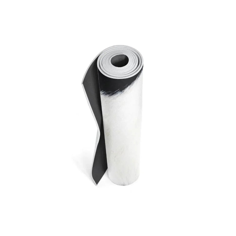 Load image into Gallery viewer, Yune Yoga - Cow Print Yoga Mat – Sustainable, Toxin-Free & Stylish | Yune Yoga