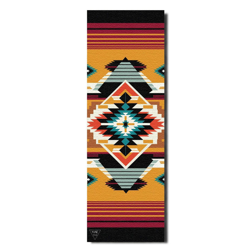 Load image into Gallery viewer, Yune Yoga - Coyote Falls Yoga Mat – 6 mm Extra Thick, Double-Sided Non-Slip, Eco-Friendly PER with UV-Printed Canyon Design | Yune Yoga