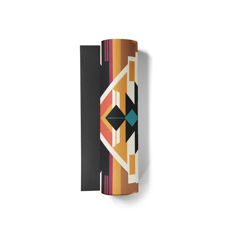 Load image into Gallery viewer, Yune Yoga - Coyote Falls Yoga Mat – 6 mm Extra Thick, Double-Sided Non-Slip, Eco-Friendly PER with UV-Printed Canyon Design | Yune Yoga