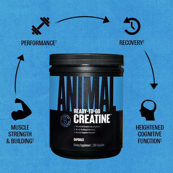 Load image into Gallery viewer, Animal Creatine Capsules lifestyle
