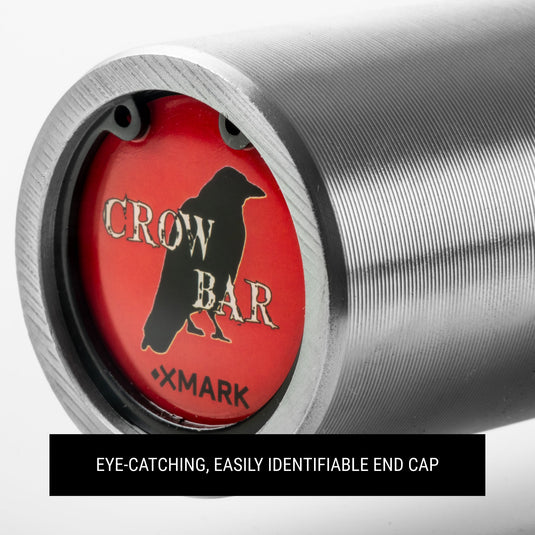 XMARK - Crowbar EZ Curl Barbell, Fits Olympic Plates