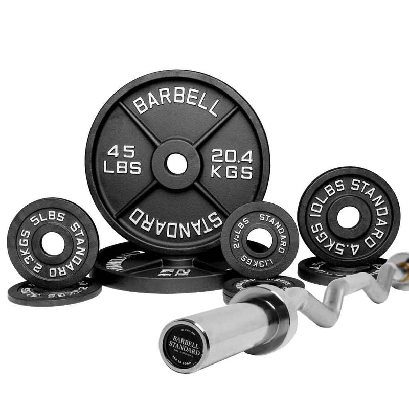 Load image into Gallery viewer, Barbell Standard - Specialty Bar & Weight Set Bundle Builder