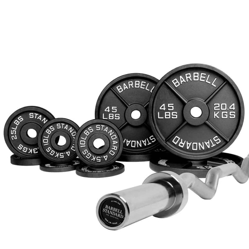 Load image into Gallery viewer, Barbell Standard - Specialty Bar & Weight Set Bundle Builder