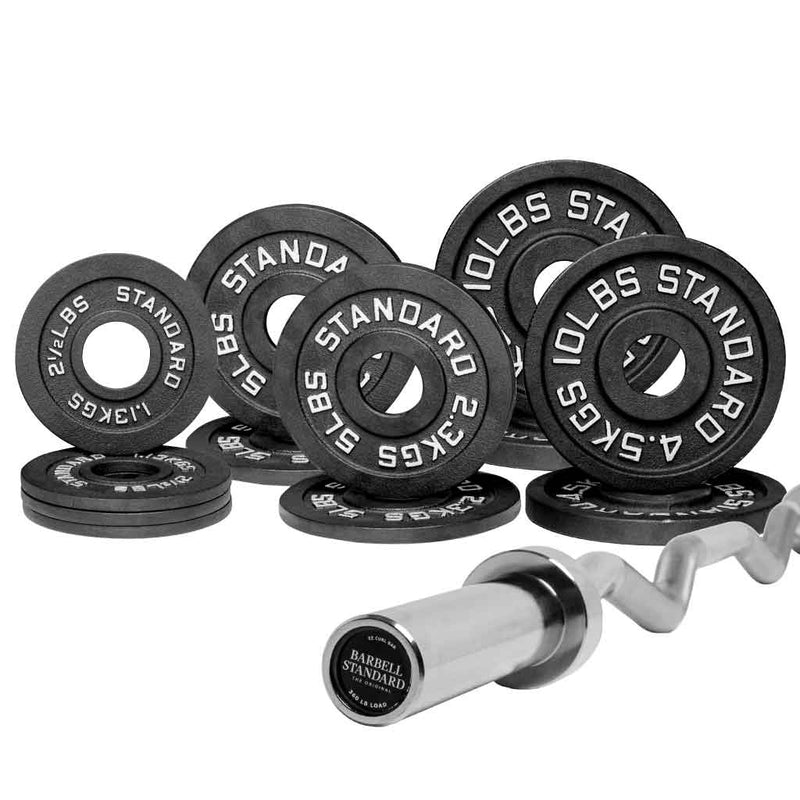 Load image into Gallery viewer, Barbell Standard - Specialty Bar & Weight Set Bundle Builder